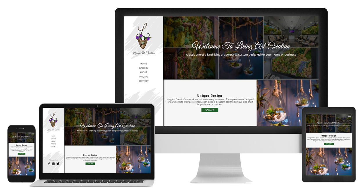 Living-Art-Creation-Website-Design